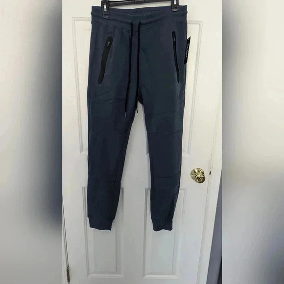 Blu Rock New York Men's Heavyweight Fleece Lined Joggers/Sweats Medium (NWT) - Picture 2 of 13